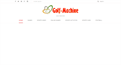Desktop Screenshot of golf-machine.net